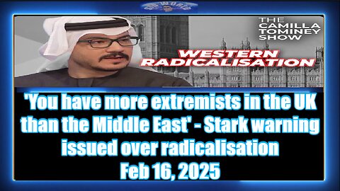 'You have more extremists in the UK than the Middle East' - Stark warning issued over radicalisation