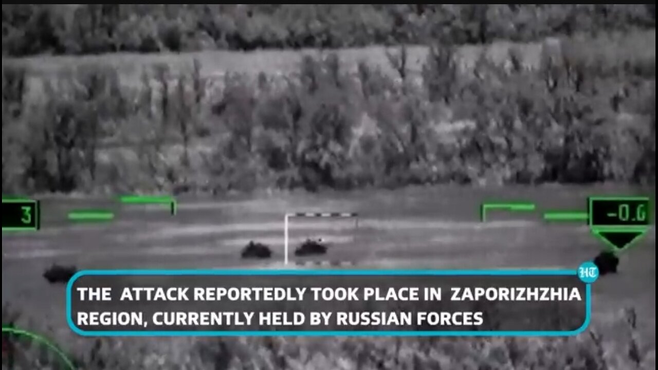 Ukrainian Troops Flee BattleGround As Russian Assault Destroys German Tanks