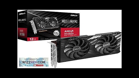 ASRock AMD Radeon RX 7700 XT Challenger 12GB GDDR6 192-bit 0dB Silent Review