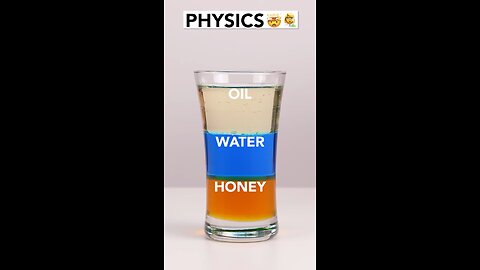 It’s not magic, it’s physics! 🤯 [Video] | Physics, Oil water, Save