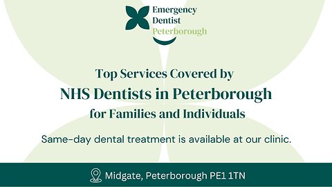 NHS Dentist in Peterborough – Affordable & Quality Dental Care