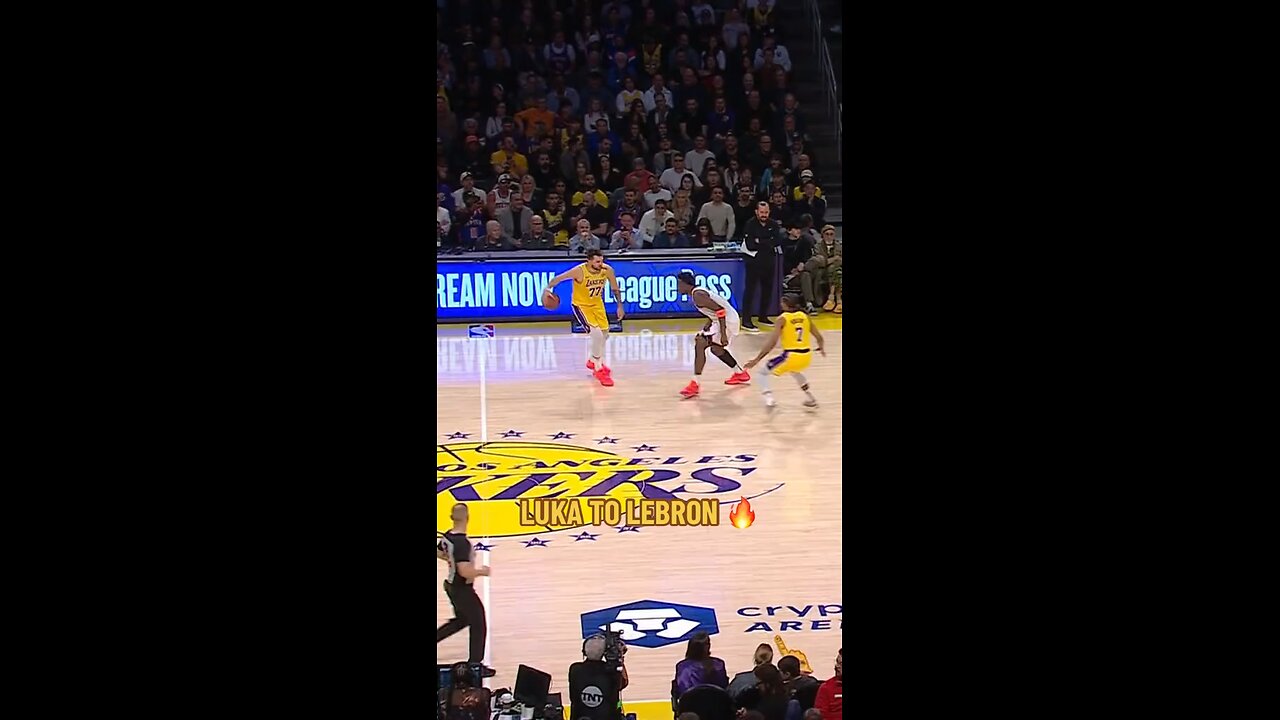 Luka to Lebron🔥 How far can this Lakers team go this season? 🏆