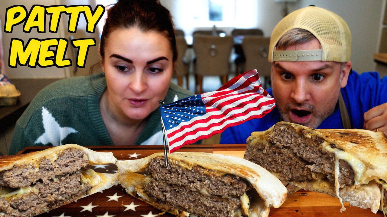 We Were NOT Ready For This [PATTY MELT] Recipe !! WTH !!