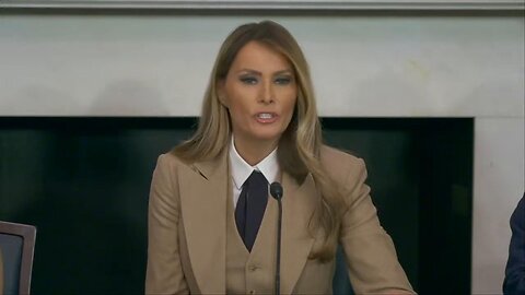 Melania Trump hosts a roundtable supporting the 'Take it Down Act' - March 3, 2025