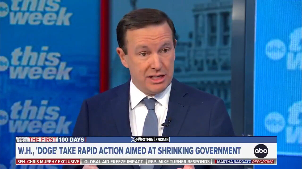 'Constitutional Crisis!': Dem Senator Chris Murphy Spouts Litany Of Lies Over Needed DOGE Audits