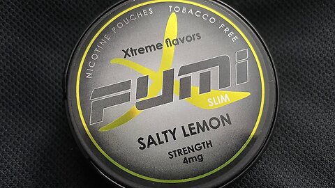 FUMI Salty Lemon Nicotine Pouches Review