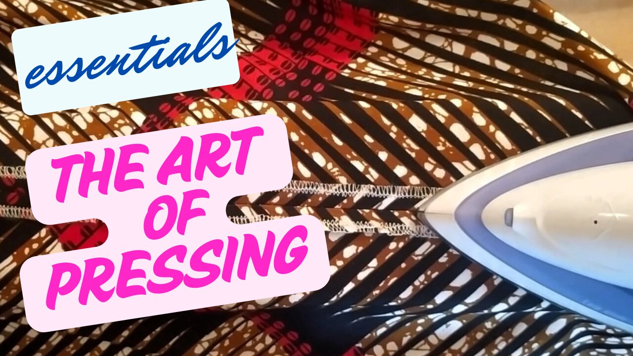 Pressing vs Ironing | How To Press Step-by-Step | Learn to Sew | Sewing 101 Essential Ep.2