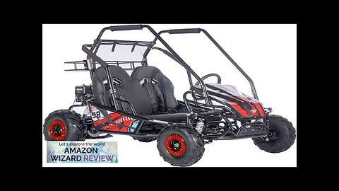 MotoTec Mud Monster XL 212cc 2 Seat Go Kart Full Suspension Red Review