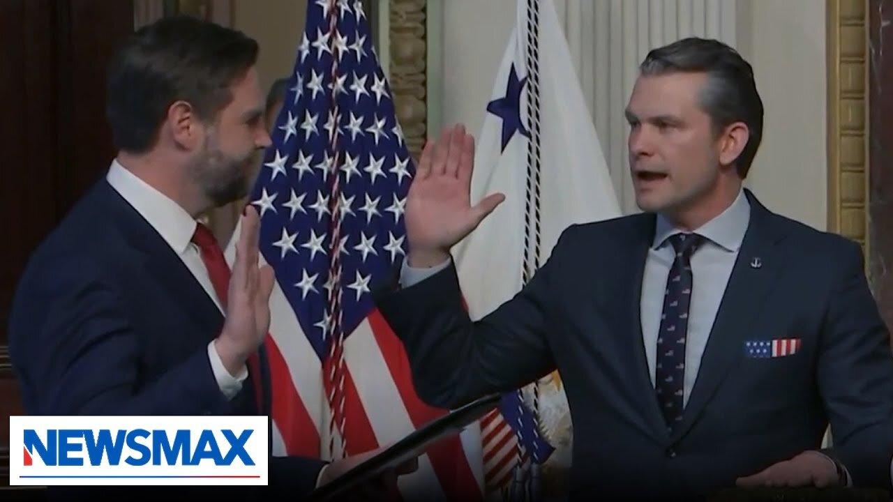 Pete Hegseth sworn in as secretary of defense