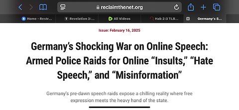 Germany’s Shocking War on Online Speech: Armed Police Raids for Online..