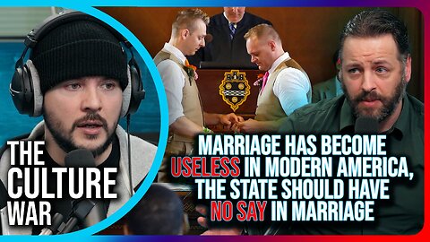 Marriage Has Become USELESS In Modern America, The State Should Have NO SAY In Marriage