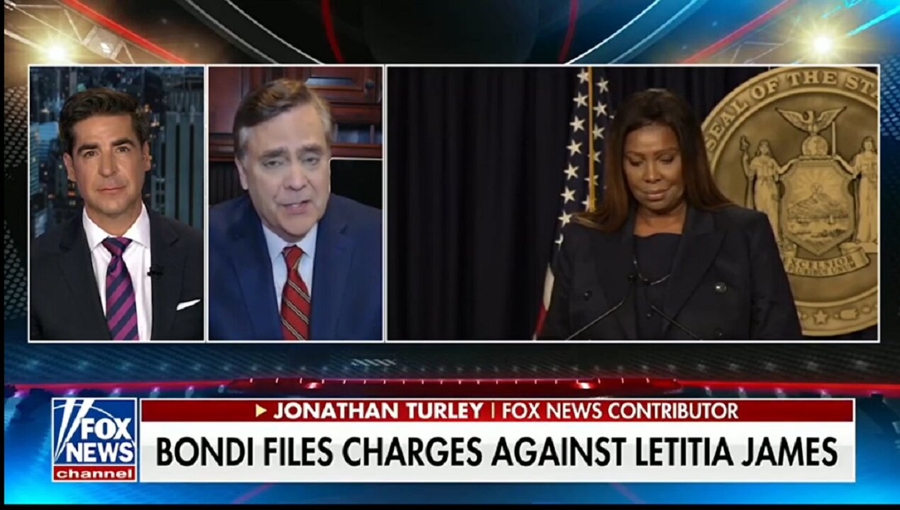 BONDI FILES CHARGES AGAINST LETITIA JAMES