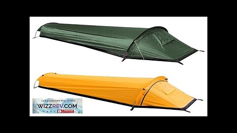 Backpacking Tent Outdoor Camping Sleeping Bag Tent Lightweight Single Person Tent Review