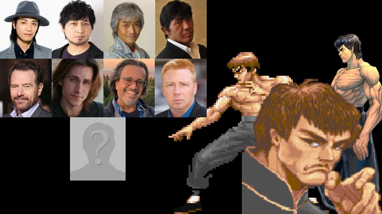 Video Game Voice Comparison- Fei Long (Street Fighter)