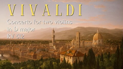 Antonio Vivaldi: Concerto for Two Violins in D major [RV 512]