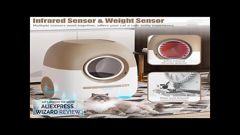 Self Cleaning Litter Box Automatic Toilet for Cats Automatic Cat Litter Box Review