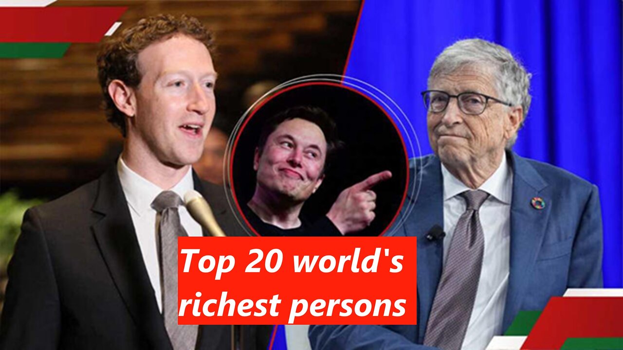Top 20 Richest People in 2025