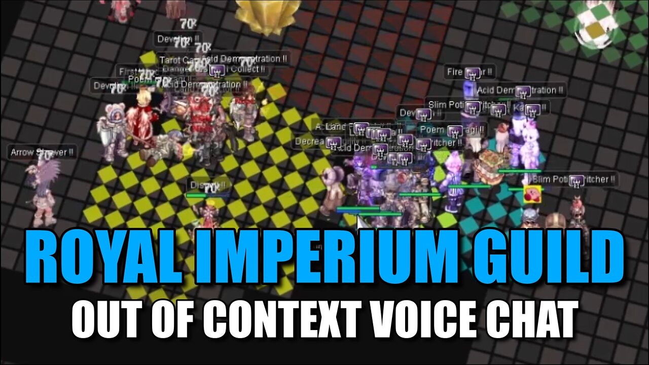 ROYAL IMPERIUM GUILD - OUT OF CONTEXT VOICE CHAT | SHINOBI LOCKSTEP
