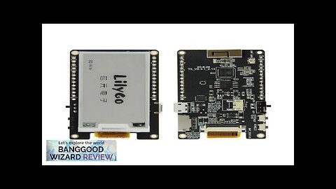 LILYGO® TTGO T5 WiFi Wireless Module bluetooth Base ESP-32 ESP32 2.13 e-Paper Review