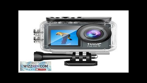 1080P Action Camera with 2.0inch Display Dual Colorful Screen 140° Wide Angle Review