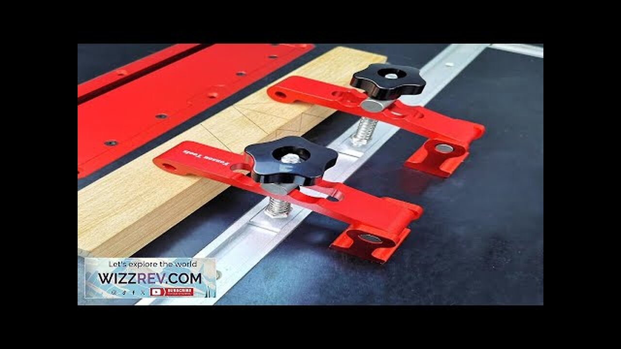 Fonson Tools 2-in-1 Woodworking T-Track 20mm Bench Dog Hold Down Clamps Workbench Review