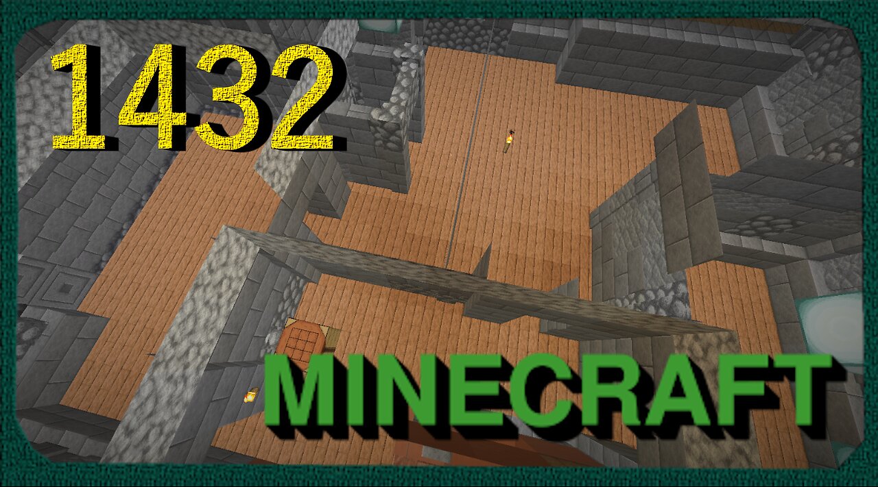 Lets Play Minecraft Episode – 1432 Designing the floorplan in real time