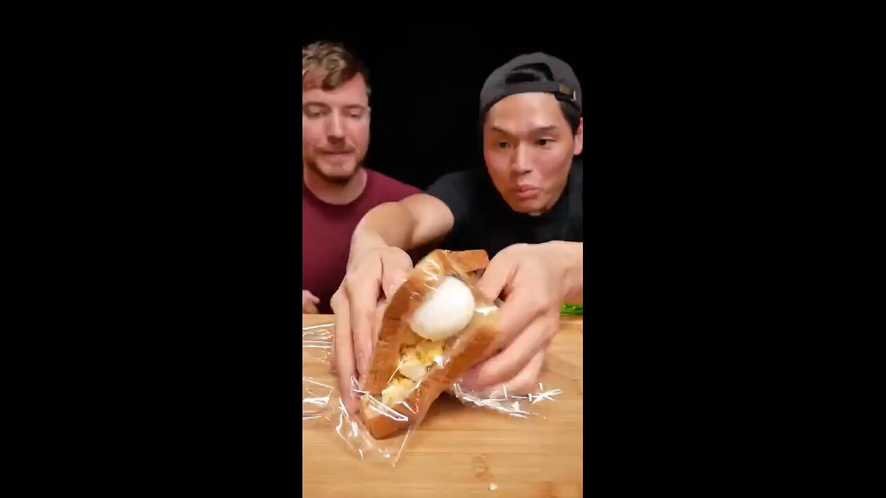 Mr beast make an egg sandwich 🥪 🤤