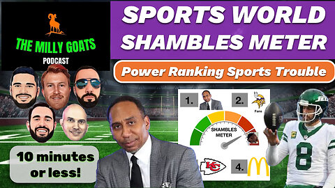 Top 4 Sports Topics that are in Shambles