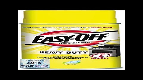 Easy Off Heavy Duty Oven Cleaner Destroys Tough Burnt on Food Review