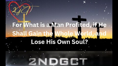 For what is a man profited, if he shall gain the whole world, and lose his own soul? Who is Your Savior? Ivermectin or Jesus?