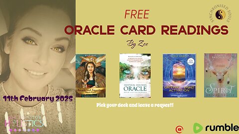 Free Oracle Card Readings