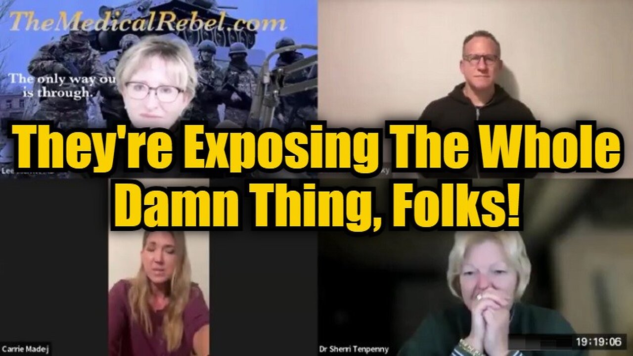 Dr. Lee Merritt, Dr. Carrie Madej & Dr. Sherri: They're Exposing The Whole Damn Thing, Folks!