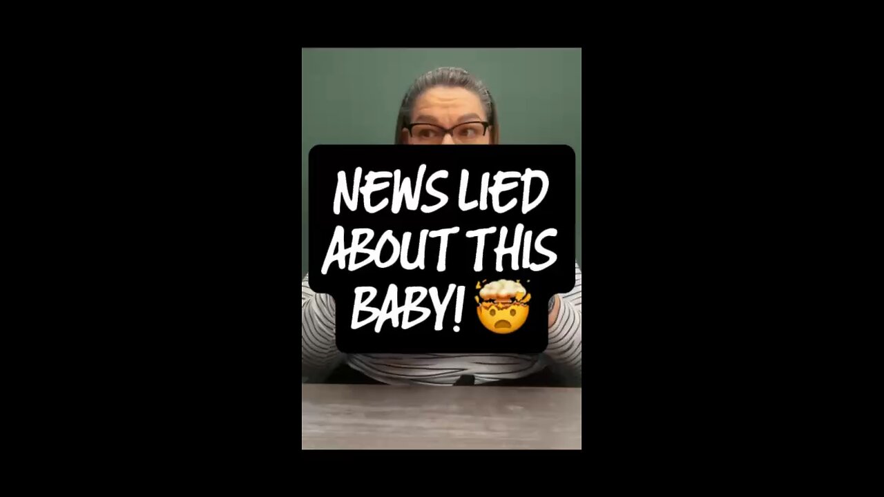 News Lied About This Baby! 😳