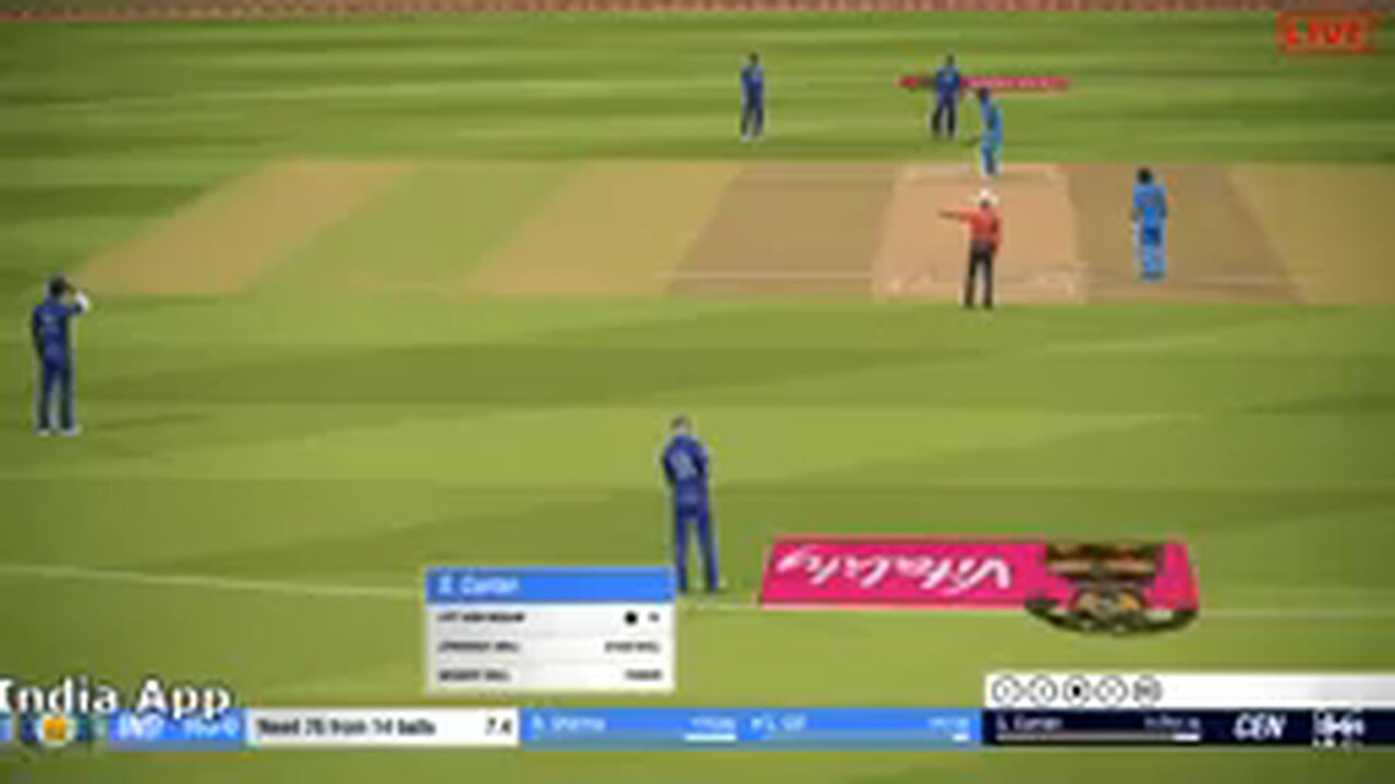 Circket live match today india vs england