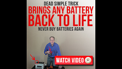 Revive Your Old Batteries in Minutes! 💡🔋