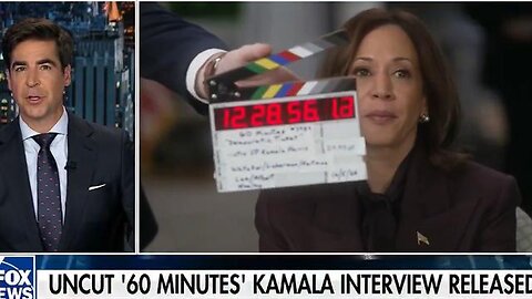 Jesse Watters - Wow… we finally got our hands on the raw @CBSNews interview with @KamalaHarris tha