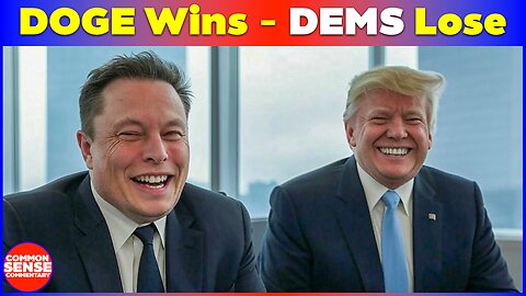 🚨 Leftists in SHOCK: Trump & Musk TEAM UP to DRAIN the Swamp! DOGE Scores MASSIVE Court Win!