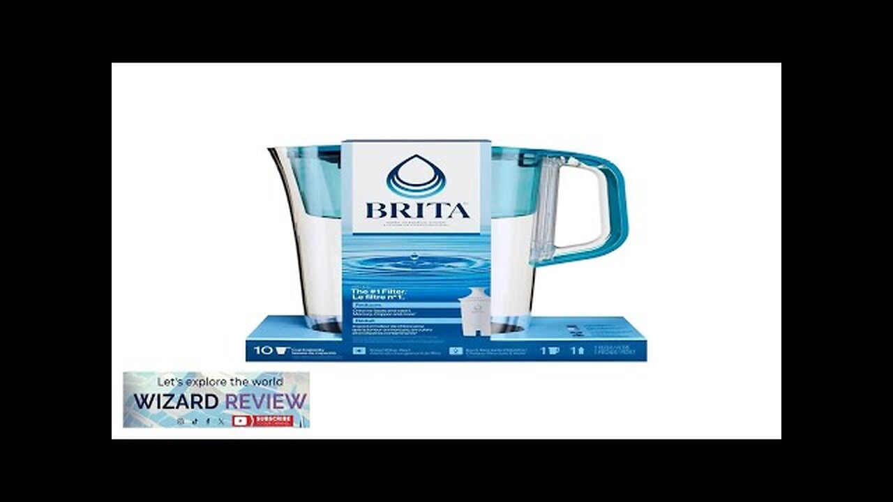 Brita Tahoe Large 10 Cup Water Filter Pitcher with Smart Light Filter Review