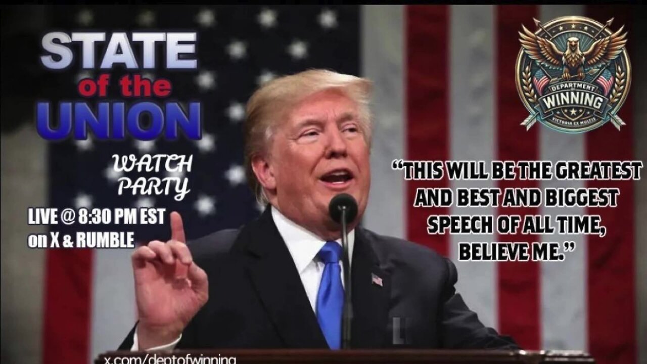 SOTU Watch Party!