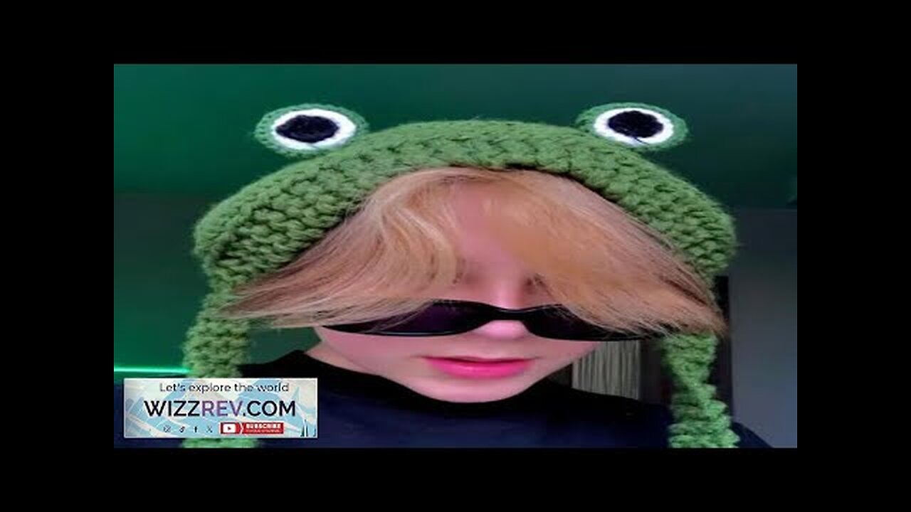 Winter Skullies 2024 Women Hat Frog Crochet Knitted Hat Costume Beanie Hats Review