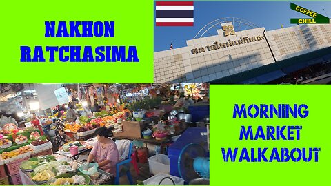 ตลาดใหม่แม่กิมเฮง Wet Market in Nakhon Ratchasima - Isaan, Thailand - Saturday Morning Walkabout TV