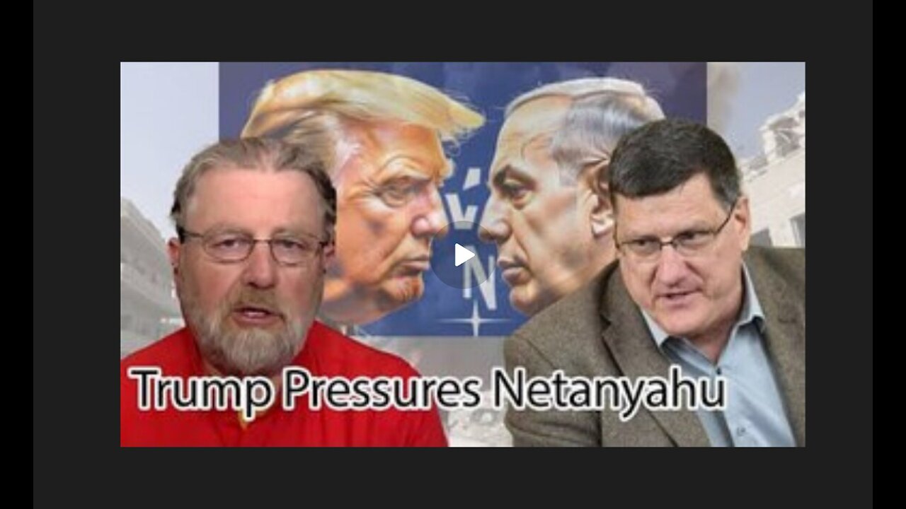 Trump Pressures Netanyahu- A Power Play Unfolds..