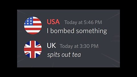 If Countries had a Group Chat