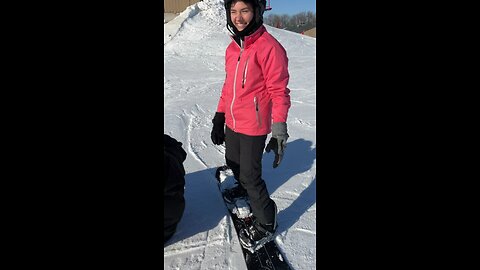 Snowboarding like a boss