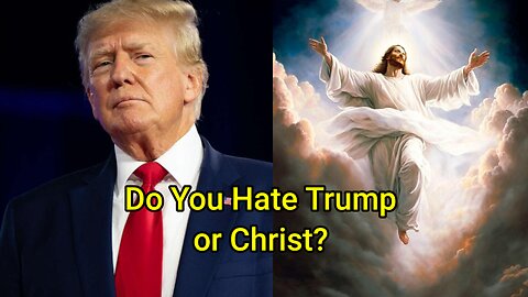 Why Blame Trump Because You Hate Christ?