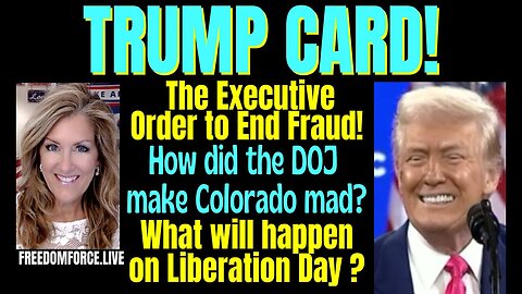 TRUMP CARD! - DOJ Made CO Mad - Thursday Mar 27, 2025.