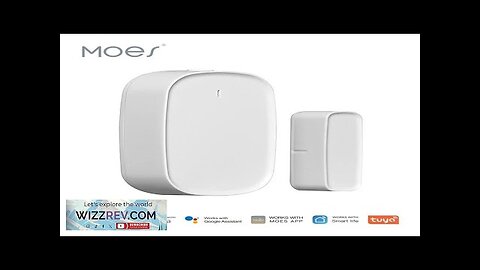 MoesHouse Tuya ZigBe Smart Window Door Gate Sensor Detector App Remote Control Review