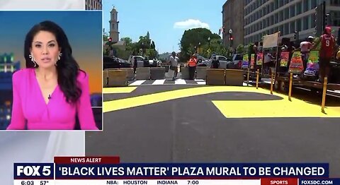 BLM PLAZA IN DC WILL BE PAINTED OVER AND RENAMED!