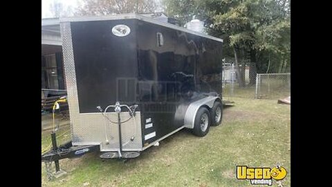 Like-New - 2021 6' x 12' Quality Cargo Food Concession Trailer | Mobile Food Unit for Sale