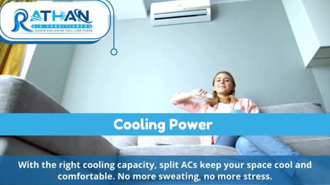 Stay Cool, Stay Smart | Advantages of Split Air Conditioners | Rathan Air Conditioners